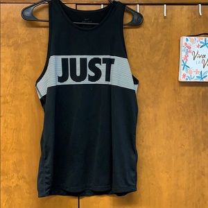 Just do it. Workout tank